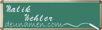 Malik Wehler Visitenkarte